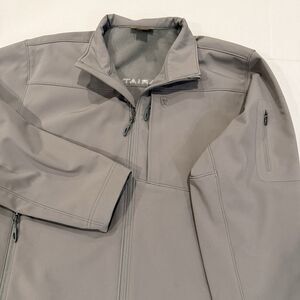ARIAT Vernon 2.0 Tech Equipped Mens LRG Light Soft-Shell Waterproof Grey Jacket